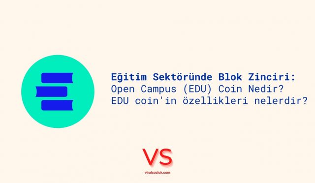 Eğitim Sektöründe Blok Zinciri Open Campus (EDU)_!2